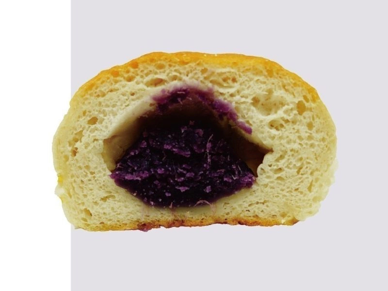 紫薯米包