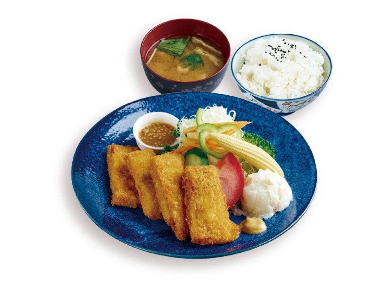炸豆皮定食